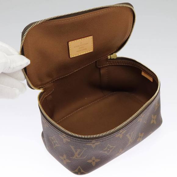 LOUIS VUITTON Monogram Cube de Langeman PM Cosmetic Pouch M43688 LV Auth 98540A - Picture 9 of 16